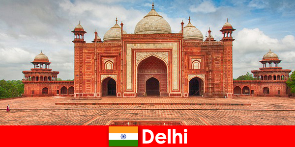 Reizigers kunnen de beste bezienswaardigheden in India in Delhi vinden