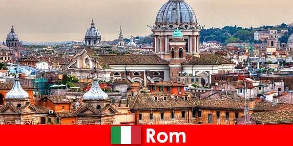 Rome Kosmopolitische metropool met veel kerken en kapellen een vertrekpunt voor vreemden