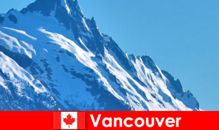 De stad Vancouver in Canada is de belangrijkste bestemming voor bergtoerisme