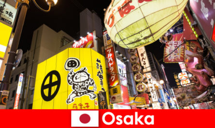 Komisch entertainment is altijd het hoofdthema voor buitenlanders in Osaka