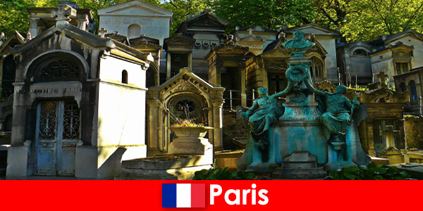 Europareis voor liefhebbers van begraafplaatsen met bijzondere graven in Frankrijk Parijs