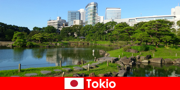Toeristen genieten van oude en nieuwe tradities in Tokyo Japan van dichtbij