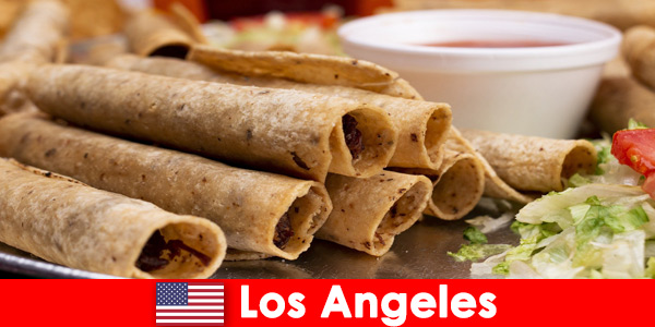 Buitenlandse bezoekers kunnen een gevarieerd culinair evenement verwachten in de beste restaurants van Los Angeles, Verenigde Staten
