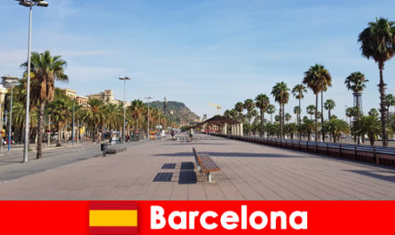 In Barcelona, ​​Spanje, zullen toeristen alles vinden wat hun hartje begeert