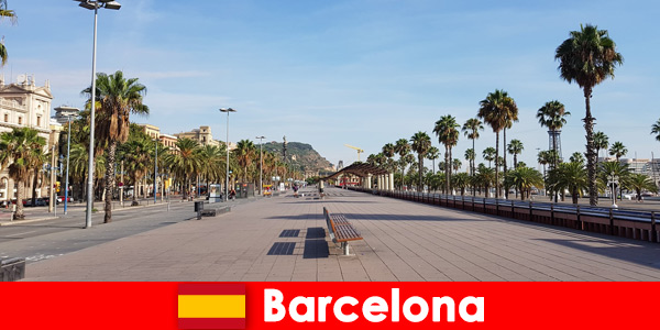 In Barcelona, ​​Spanje, zullen toeristen alles vinden wat hun hartje begeert