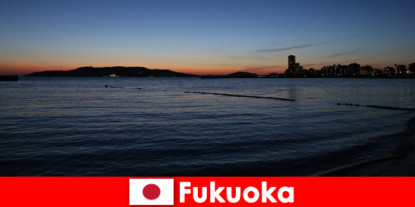 Regionale groepsreis door de prachtige stad Fukuoka Japan