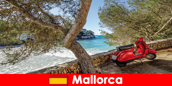 Korte trip voor bezoekers van Mallorca, Spanje, beste tijd om te fietsen en wandelen