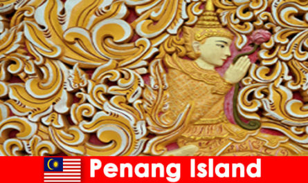 Cultureel toerisme trekt veel buitenlandse bezoekers naar het eiland Penang, Maleisië