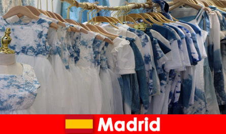Winkelen voor vreemden in de beste winkels in Madrid, Spanje