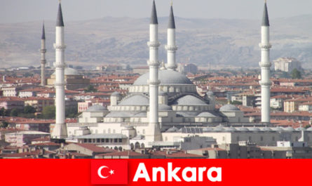 Culturele tour voor bezoekers van de hoofdstad Ankara in Turkije