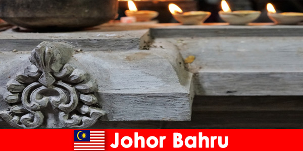 Prachtige architectuur en bezienswaardigheden voor buitenlanders in Johor Bahru, Maleisië