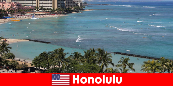Vakantieparadijs in Honolulu Verenigde Staten een ervaring op elk moment