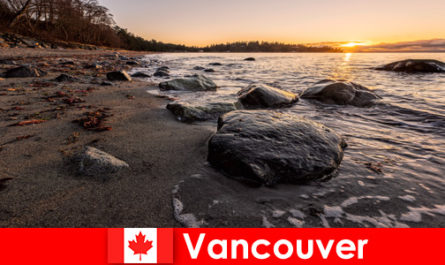 Metropolis met natuurbeleving voor toeristen in Vancouver Canada