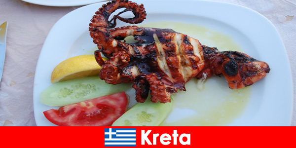 Ontdek de culinaire specialiteiten uit de zee op Kreta Griekenland
