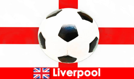 Avontuurlijke tour in Liverpool Engeland voor voetbalgasten van over de hele wereld