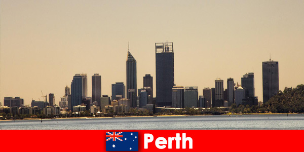In Perth Australia kunnen toeristen gratis tips vinden voor restaurants en accommodatie