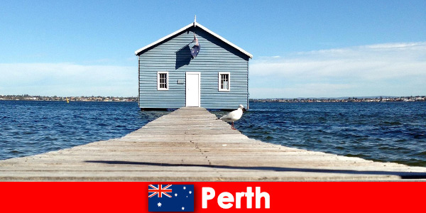 Wonen direct aan het water in Perth, Australië