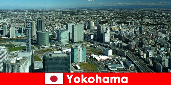 Bestemming Yokohama Japan is een magneetmetropool voor veel toeristen