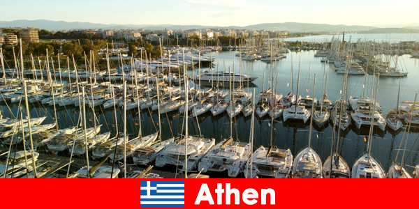 Haven van Athene Griekenland is altijd een magneet voor vakantiegangers
