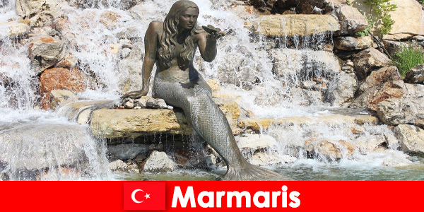 Favoriete plekken en vele bezienswaardigheden wachten op vreemden in Marmaris, Turkije