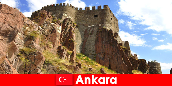 Ankara De hoofdstad van Turkije heeft oude gebouwen met veel geschiedenis