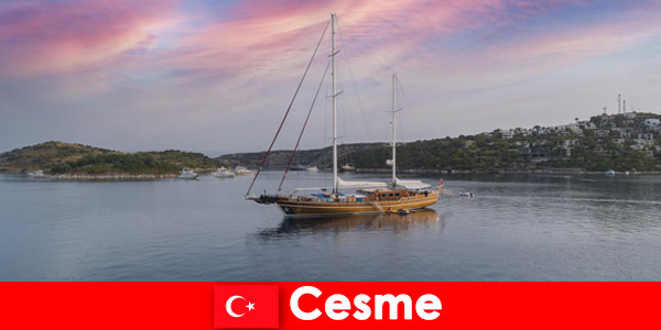Cesme Turkije Populaire bestemming voor strandgangers