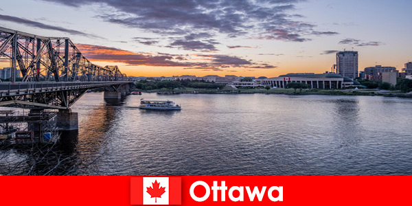 Tourbus door Ottawa in Canada met tweetalige gids altijd een belevenis