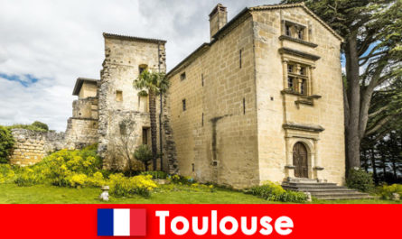 Vakantiegangers in Toulouse Frankrijk ervaren geschiedenis en moderniteit