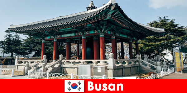 De versierde tempels in Busan Zuid-Korea zijn altijd de moeite waard